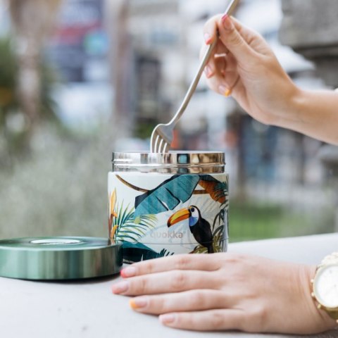 Quokka Whim Food Jar - Lunchbox termiczny / termos obiadowy 600 ml (Tropical) Quokka Whim Food Jar - Lunchbox termiczny / termos obiadowy 600 ml (Tropical)