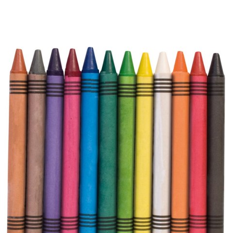 Topwrite - Kredki świecowe, woskowe 12 kolorów Topwrite - Kredki świecowe, woskowe 12 kolorów