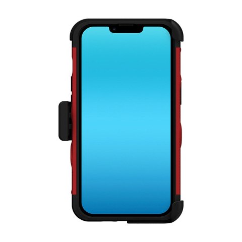 ZIZO BOLT Series - Pancerne etui iPhone 14 ze szkłem 9H na ekran + uchwyt z podstawką (czerwony) ZIZO BOLT Series - Pancerne etui iPhone 14 ze szkłem 9H na ekran + uchwyt z podstawką (czerwony)