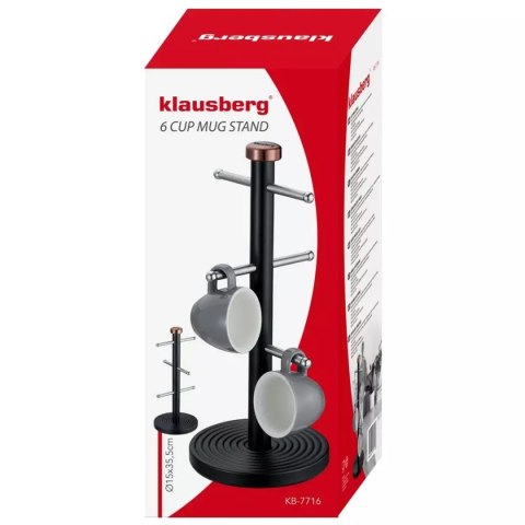 KLAUSBERG STOJAK UCHWYT NA KUBKI FILIŻANKI KLAUSBERG KB-7716 KLAUSBERG STOJAK UCHWYT NA KUBKI FILIŻANKI KLAUSBERG KB-7716