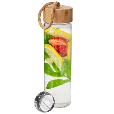 ORION SZKLANA BUTELKA 450ml NA WODĘ Z SITKIEM 143757