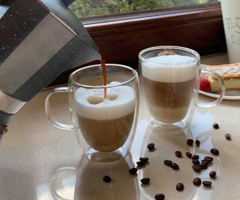 ORION SZKLANKA TERMICZNA 300ML Z PODWÓJNĄ SCIANKĄ DO LATTE ORION SZKLANKA TERMICZNA 300ML Z PODWÓJNĄ SCIANKĄ DO LATTE