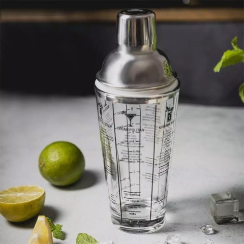 KLAUSBERG SZKLANY SHAKER BARMAŃSKI 400ml Z PRZEPISAMI KLAUSBERG KB-7647 KLAUSBERG SZKLANY SHAKER BARMAŃSKI 400ml Z PRZEPISAMI KLAUSBERG KB-7647