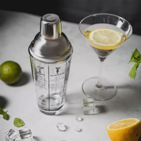 KLAUSBERG SZKLANY SHAKER BARMAŃSKI 400ml Z PRZEPISAMI KLAUSBERG KB-7647 KLAUSBERG SZKLANY SHAKER BARMAŃSKI 400ml Z PRZEPISAMI KLAUSBERG KB-7647