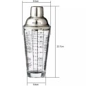 KLAUSBERG SZKLANY SHAKER BARMAŃSKI 400ml Z PRZEPISAMI KLAUSBERG KB-7647