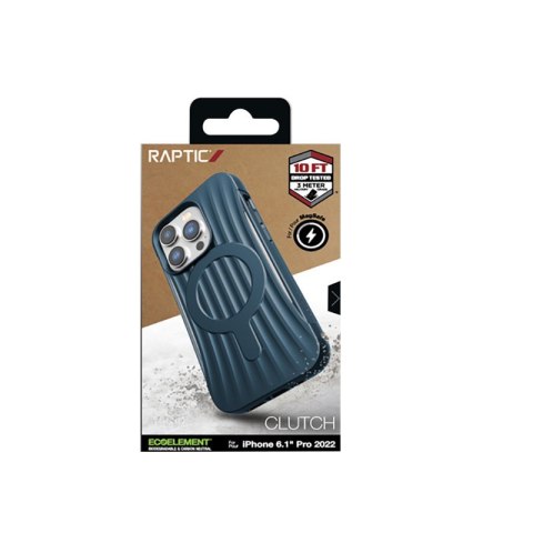 X-Doria Raptic Clutch MagSafe - Biodegradowalne etui iPhone 14 Pro (Drop-Tested 3m) (Marine Blue) X-Doria Raptic Clutch MagSafe - Biodegradowalne etui iPhone 14 Pro (Drop-Tested 3m) (Marine Blue)