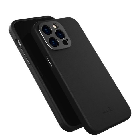 Moshi Napa Slim MagSafe - Skórzane etui iPhone 14 Pro Max (Midnight Black) Moshi Napa Slim MagSafe - Skórzane etui iPhone 14 Pro Max (Midnight Black)