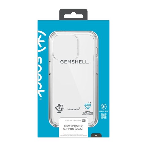 Speck Gemshell - Etui iPhone 14 Pro z powłoką MICROBAN (Clear) Speck Gemshell - Etui iPhone 14 Pro z powłoką MICROBAN (Clear)