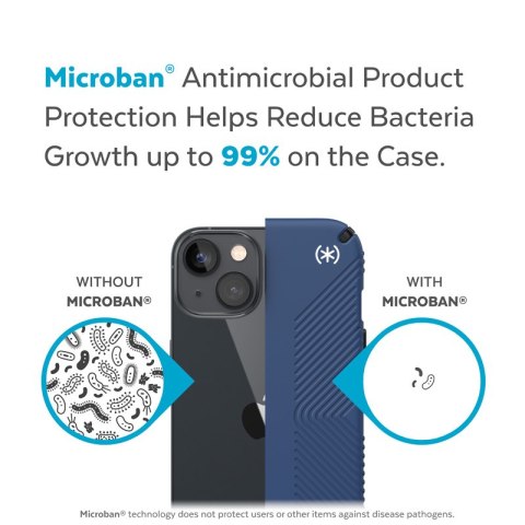 Speck Presidio2 Grip - Antypoślizgowe etui iPhone 15 Plus / 14 Plus (Coastal Blue / Black / White) Speck Presidio2 Grip - Antypoślizgowe etui iPhone 15 Plus / 14 Plus (Coastal Blue / Black / White)