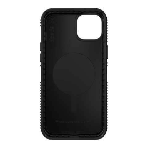Speck Presidio2 Grip MagSafe - Antypoślizgowe etui iPhone 14 Plus (Black / Black / White) Speck Presidio2 Grip MagSafe - Antypoślizgowe etui iPhone 14 Plus (Black / Black / White)