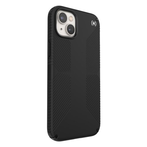 Speck Presidio2 Grip MagSafe - Antypoślizgowe etui iPhone 14 Plus (Black / Black / White) Speck Presidio2 Grip MagSafe - Antypoślizgowe etui iPhone 14 Plus (Black / Black / White)