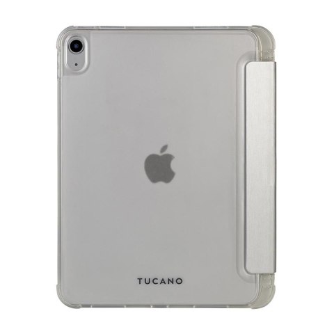 Tucano Satin Case - Etui do iPad 10.9" (2022) w/Magnet & Stand up z uchwytem Apple Pencil (srebrny) Tucano Satin Case - Etui do iPad 10.9" (2022) w/Magnet & Stand up z uchwytem Apple Pencil (srebrny)