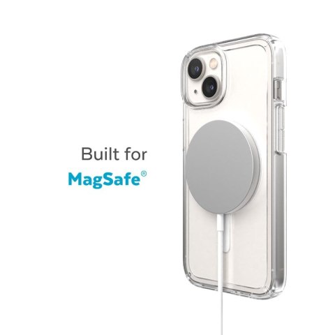 Speck Gemshell + MagSafe - Etui do iPhone 14 Plus z połowką MICROBAN (Clear) Speck Gemshell + MagSafe - Etui do iPhone 14 Plus z połowką MICROBAN (Clear)