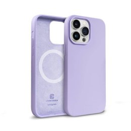 Crong Color Cover Magnetic - Etui iPhone 14 Pro Max MagSafe (fioletowy)