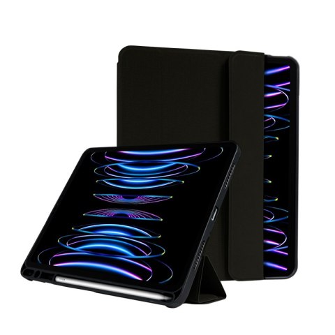 Crong FlexFolio - Etui iPad Pro 11" (2022-2021) / iPad Air 11" M2 (2024) / iPad Air 10.9" (5-4 gen.) z funkcją Apple Pencil (cz Crong FlexFolio - Etui iPad Pro 11" (2022-2021) / iPad Air 11" M2 (2024) / iPad Air 10.9" (5-4 gen.) z funkcją Apple Pencil (cz