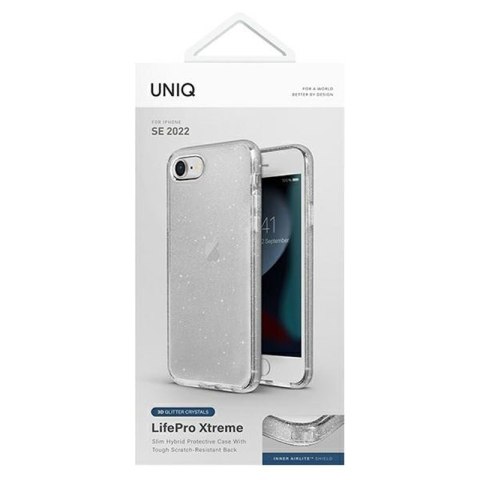 UNIQ LifePro Xtreme - Etui iPhone SE (2022/2020) / 8 / 7 (przezroczysty) UNIQ LifePro Xtreme - Etui iPhone SE (2022/2020) / 8 / 7 (przezroczysty)