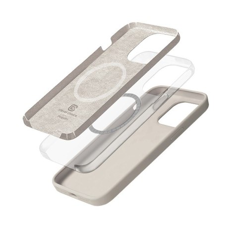 Crong Color Cover Magnetic - Etui iPhone 14 Pro Max MagSafe (kamienny beż) Crong Color Cover Magnetic - Etui iPhone 14 Pro Max MagSafe (kamienny beż)