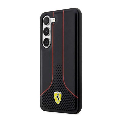 Ferrari Perforated 296P Collection - Etui Samsung Galaxy S23 (czarny) Ferrari Perforated 296P Collection - Etui Samsung Galaxy S23 (czarny)