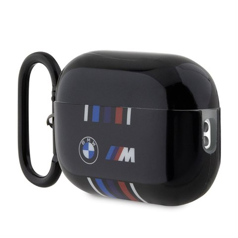 BMW Multiple Colored Lines - Etui AirPods Pro 2 (Czarny) BMW Multiple Colored Lines - Etui AirPods Pro 2 (Czarny)