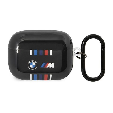 BMW Multiple Colored Lines - Etui AirPods Pro (Czarny) BMW Multiple Colored Lines - Etui AirPods Pro (Czarny)