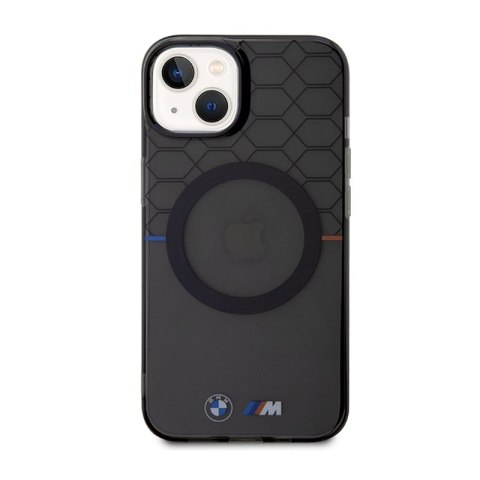 BMW Pattern MagSafe - Etui iPhone 14 Plus (Szary) BMW Pattern MagSafe - Etui iPhone 14 Plus (Szary)
