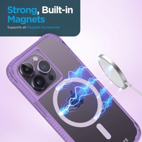 Case-Mate Tough Plus MagSafe - Etui iPhone 14 Pro (La La Lavender) Case-Mate Tough Plus MagSafe - Etui iPhone 14 Pro (La La Lavender)