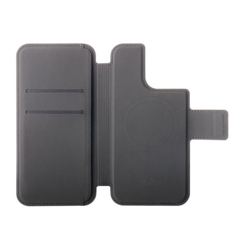 PURO Folio MagSafe Case - Etui iPhone 14 Pro Max / 13 Pro Max (czarny) PURO Folio MagSafe Case - Etui iPhone 14 Pro Max / 13 Pro Max (czarny)