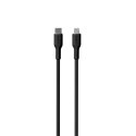 PURO ICON Soft Cable - Kabel USB-C do Lightning certyfikat MFi 1.5 m (Black)