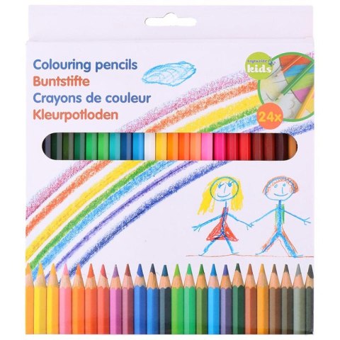 Topwrite - Zestaw kredek olówkowych 24 szt. Topwrite - Zestaw kredek olówkowych 24 szt.