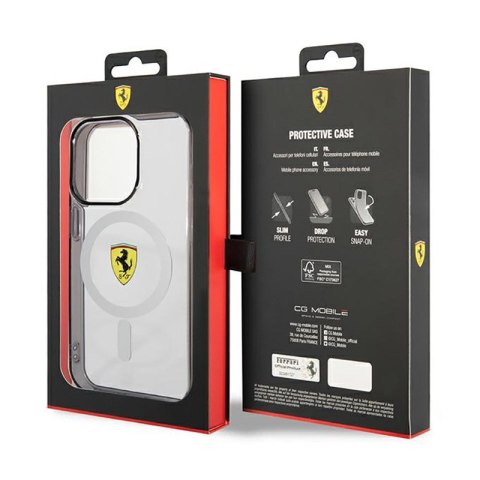 Ferrari Outline Magsafe - Etui iPhone 14 Pro Max (Przezroczysty) Ferrari Outline Magsafe - Etui iPhone 14 Pro Max (Przezroczysty)