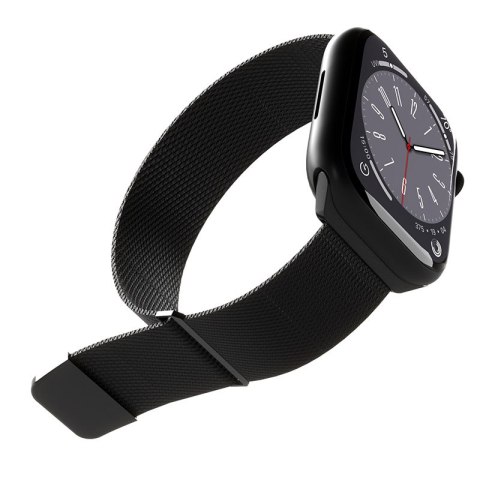 Puro Milanese Magnetic Band - Pasek ze stali nierdzewnej do Apple Watch 38/40/41 mm (czarny) Puro Milanese Magnetic Band - Pasek ze stali nierdzewnej do Apple Watch 38/40/41 mm (czarny)