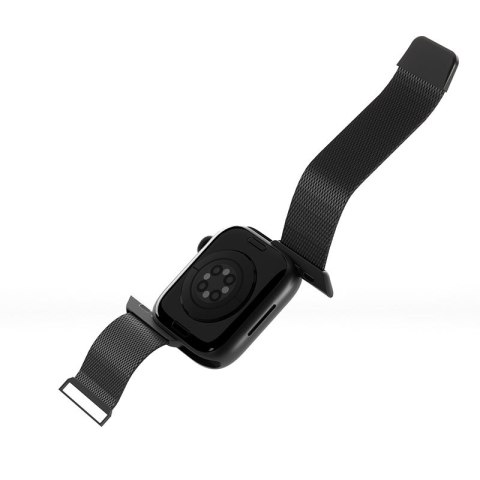 Puro Milanese Magnetic Band - Pasek ze stali nierdzewnej do Apple Watch 38/40/41 mm (czarny) Puro Milanese Magnetic Band - Pasek ze stali nierdzewnej do Apple Watch 38/40/41 mm (czarny)