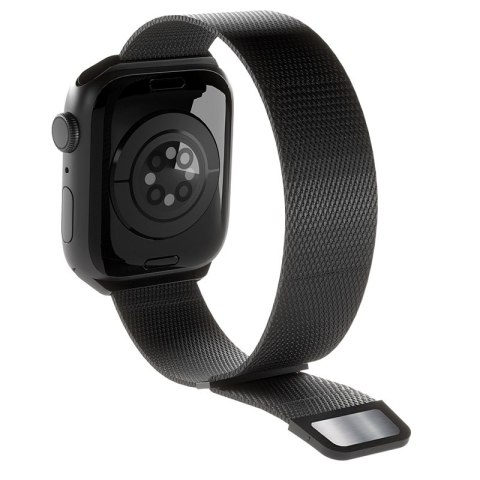 Puro Milanese Magnetic Band - Pasek ze stali nierdzewnej do Apple Watch 38/40/41 mm (czarny) Puro Milanese Magnetic Band - Pasek ze stali nierdzewnej do Apple Watch 38/40/41 mm (czarny)