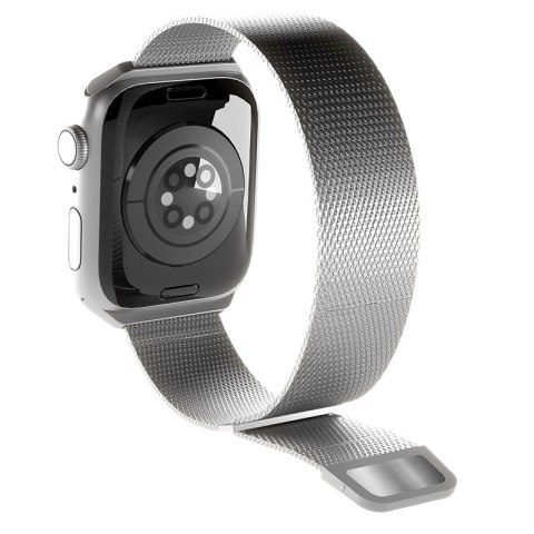 Puro Milanese Magnetic Band - Pasek ze stali nierdzewnej do Apple Watch 42/44/45/49 mm (srebrny) Puro Milanese Magnetic Band - Pasek ze stali nierdzewnej do Apple Watch 42/44/45/49 mm (srebrny)