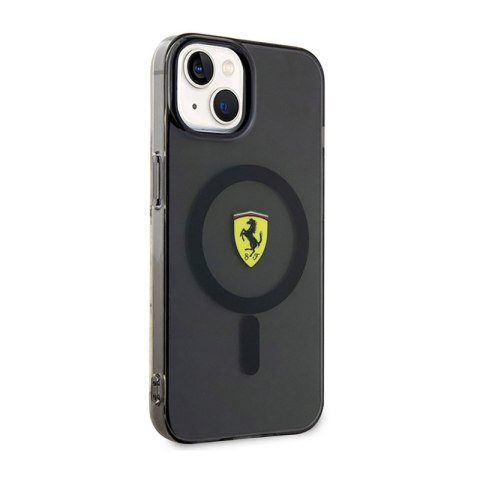 Ferrari Translucent MagSafe - Etui iPhone 14 Plus (Czarny) Ferrari Translucent MagSafe - Etui iPhone 14 Plus (Czarny)