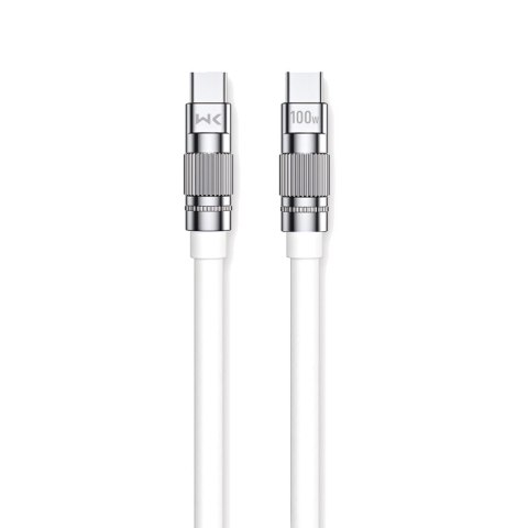 WEKOME WDC-188 Wingle Series - Kabel połączeniowy USB-C do USB-C 100W Fast Charging 1 m (Biały) WEKOME WDC-188 Wingle Series - Kabel połączeniowy USB-C do USB-C 100W Fast Charging 1 m (Biały)