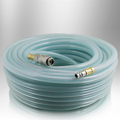 E-hurtownia Wąż Pneumatyczny 50m PVC Złącze 1/4 Cala Maksymalne Ciśnienie 20 Bar E-hurtownia Wąż Pneumatyczny 50m PVC Złącze 1/4 Cala Maksymalne Ciśnienie 20 Bar