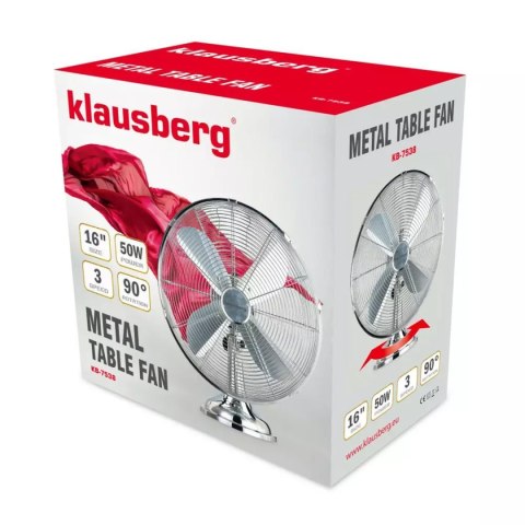 KLAUSBERG WENTYLATOR WIATRAK CYRKULACYJNY KLAUSBERG KB-7538 KLAUSBERG WENTYLATOR WIATRAK CYRKULACYJNY KLAUSBERG KB-7538