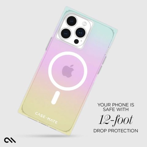 Case-Mate BLOX MagSafe - Etui iPhone 15 Pro Max (Rainbow Frosting) Case-Mate BLOX MagSafe - Etui iPhone 15 Pro Max (Rainbow Frosting)