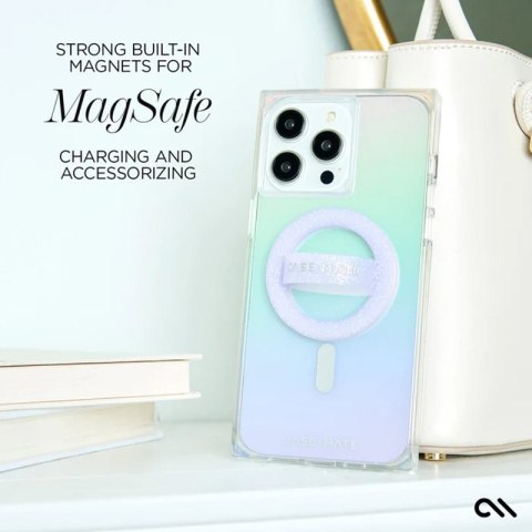Case-Mate BLOX MagSafe - Etui iPhone 15 Pro Max (Rainbow Frosting) Case-Mate BLOX MagSafe - Etui iPhone 15 Pro Max (Rainbow Frosting)