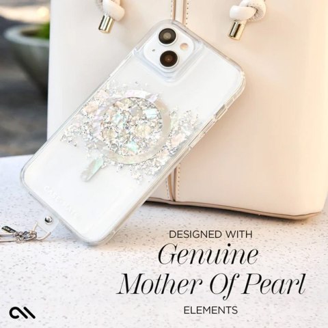 Case-Mate Karat MagSafe - Etui iPhone 15 Plus zdobione masą perłową (A Touch of Pearl) Case-Mate Karat MagSafe - Etui iPhone 15 Plus zdobione masą perłową (A Touch of Pearl)