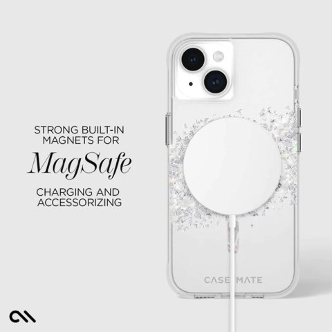 Case-Mate Karat MagSafe - Etui iPhone 15 Plus zdobione masą perłową (A Touch of Pearl) Case-Mate Karat MagSafe - Etui iPhone 15 Plus zdobione masą perłową (A Touch of Pearl)