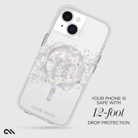 Case-Mate Karat MagSafe - Etui iPhone 15 Plus zdobione masą perłową (A Touch of Pearl) Case-Mate Karat MagSafe - Etui iPhone 15 Plus zdobione masą perłową (A Touch of Pearl)