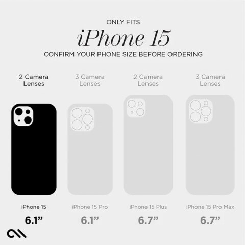 Case-Mate Karat MagSafe - Etui iPhone 15 / iPhone 14 / iPhone 13 zdobione złotem (Marble) Case-Mate Karat MagSafe - Etui iPhone 15 / iPhone 14 / iPhone 13 zdobione złotem (Marble)