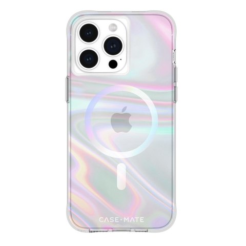 Case-Mate Soap Bubble MagSafe - Etui iPhone 15 Pro Max (Iridescent) Case-Mate Soap Bubble MagSafe - Etui iPhone 15 Pro Max (Iridescent)
