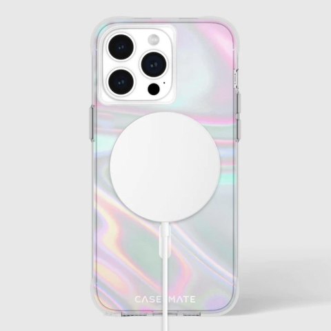 Case-Mate Soap Bubble MagSafe - Etui iPhone 15 Pro Max (Iridescent) Case-Mate Soap Bubble MagSafe - Etui iPhone 15 Pro Max (Iridescent)