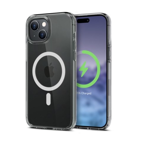 Crong Clear MAG Cover - Etui iPhone 15 Plus MagSafe (przezroczysty) Crong Clear MAG Cover - Etui iPhone 15 Plus MagSafe (przezroczysty)