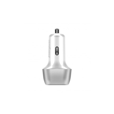 Energizer Ultimate - Ładowarka samochodowa USB-C & USB-A 38W PD + QC3.0 (Biały / Srebrny) Energizer Ultimate - Ładowarka samochodowa USB-C & USB-A 38W PD + QC3.0 (Biały / Srebrny)