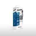 Energizer Ultimate - Ładowarka sieciowa Multiplug EU / UK / US GaN USB-C & USB-A 38W PD + QC3.0 (Srebrny)