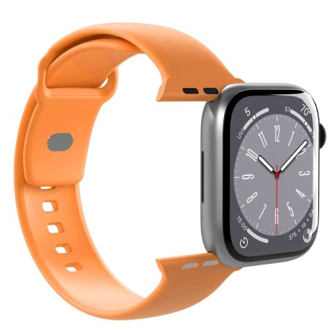 PURO ICON - Elastyczny pasek do Apple Watch 42/44/45/49 mm (S/M & M/L) (Apricot) PURO ICON - Elastyczny pasek do Apple Watch 42/44/45/49 mm (S/M & M/L) (Apricot)